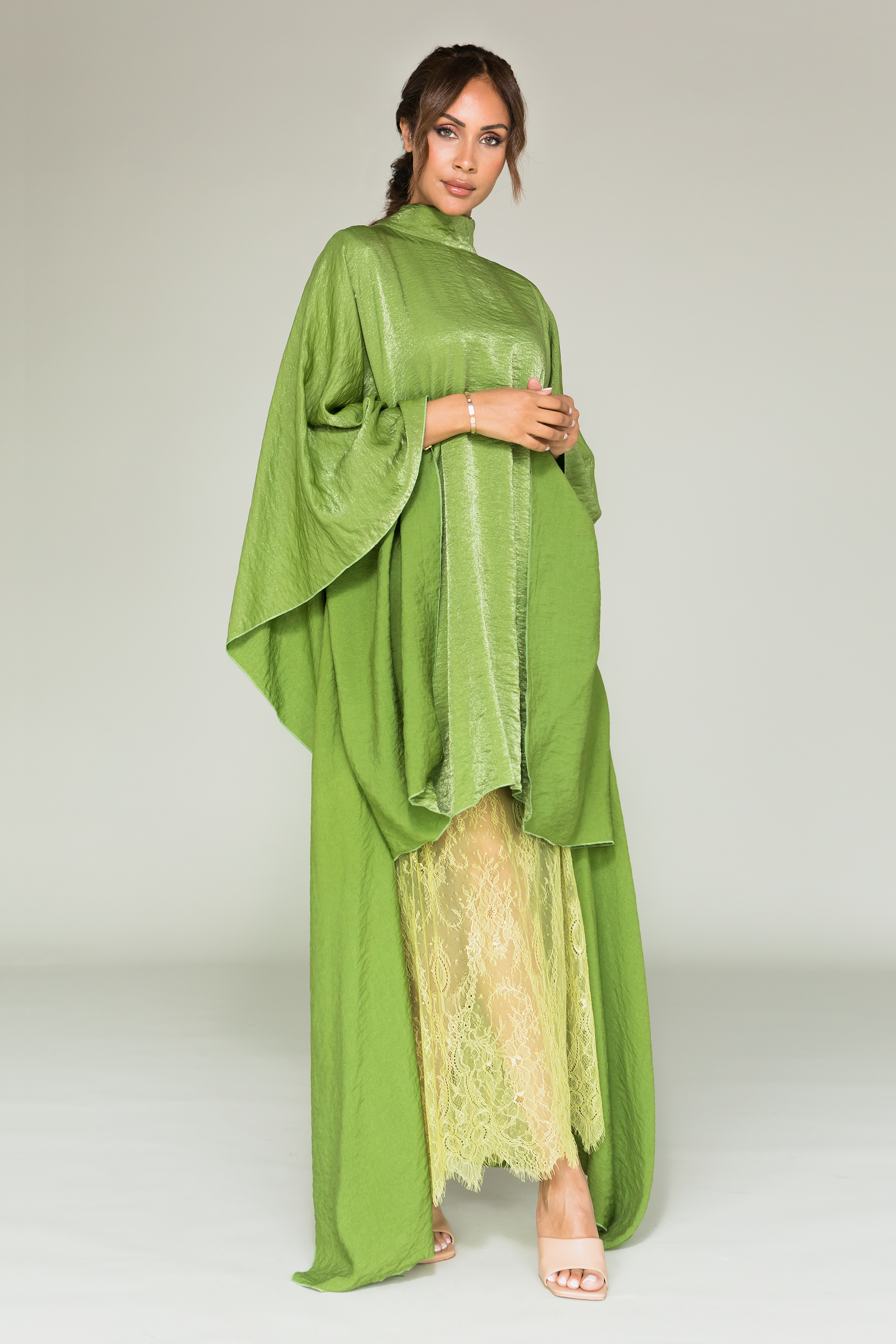 abaya Green Cristal