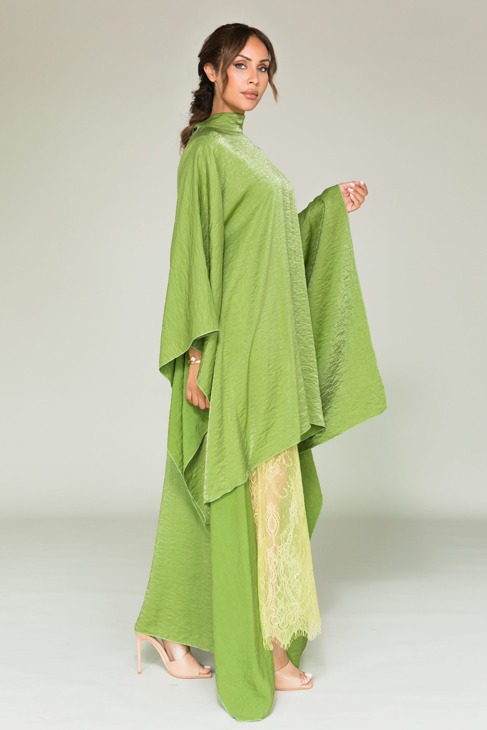 abaya Green Cristal