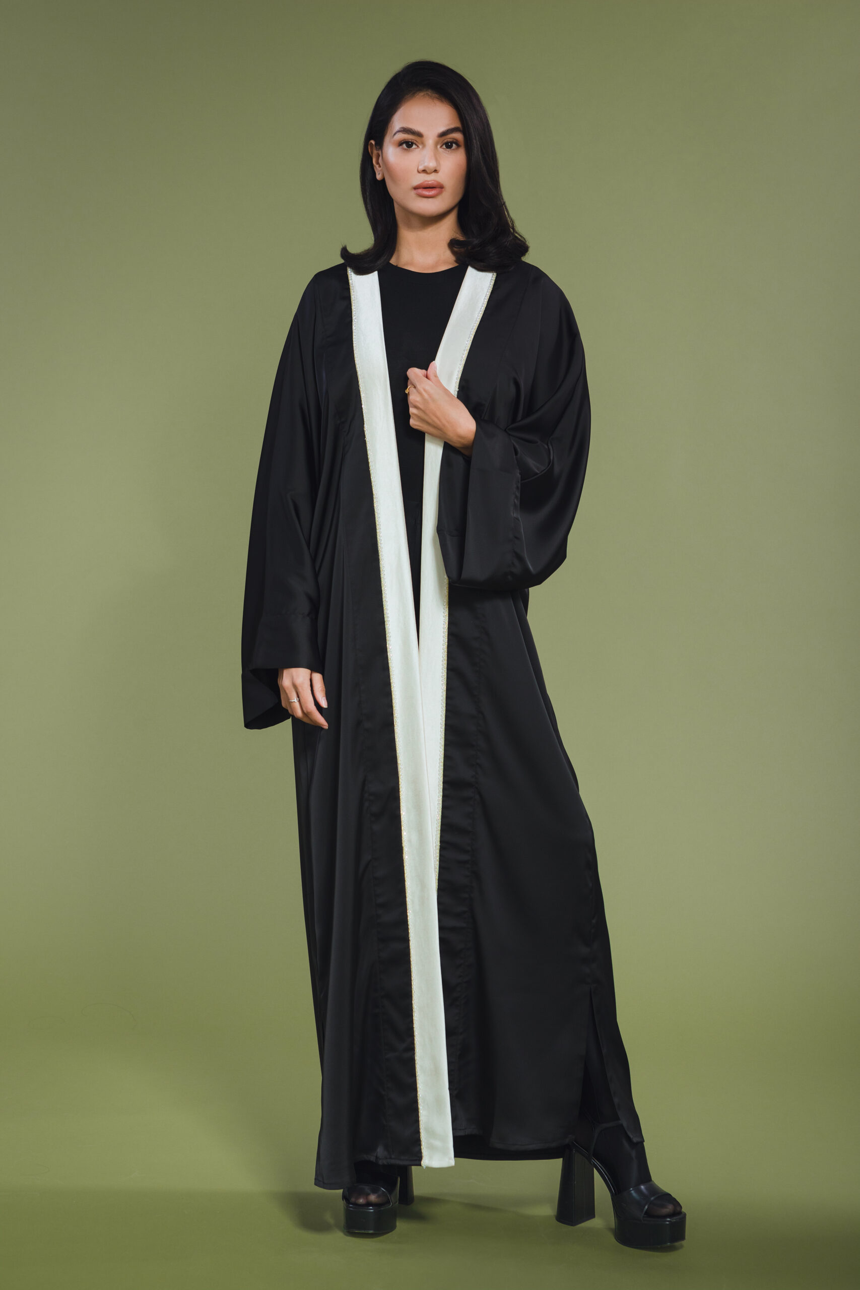 FIRST BLACK ABAYA-