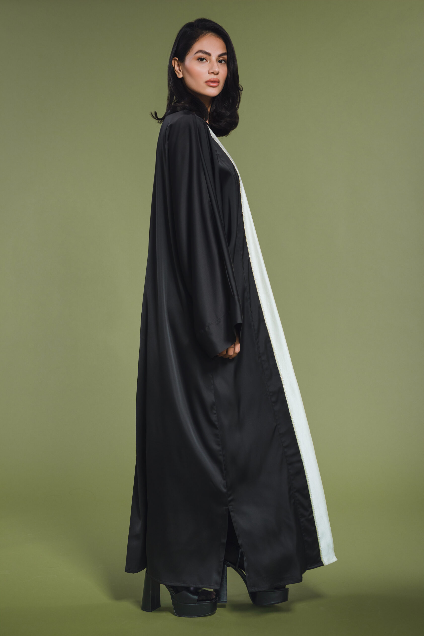 FIRST BLACK ABAYA-