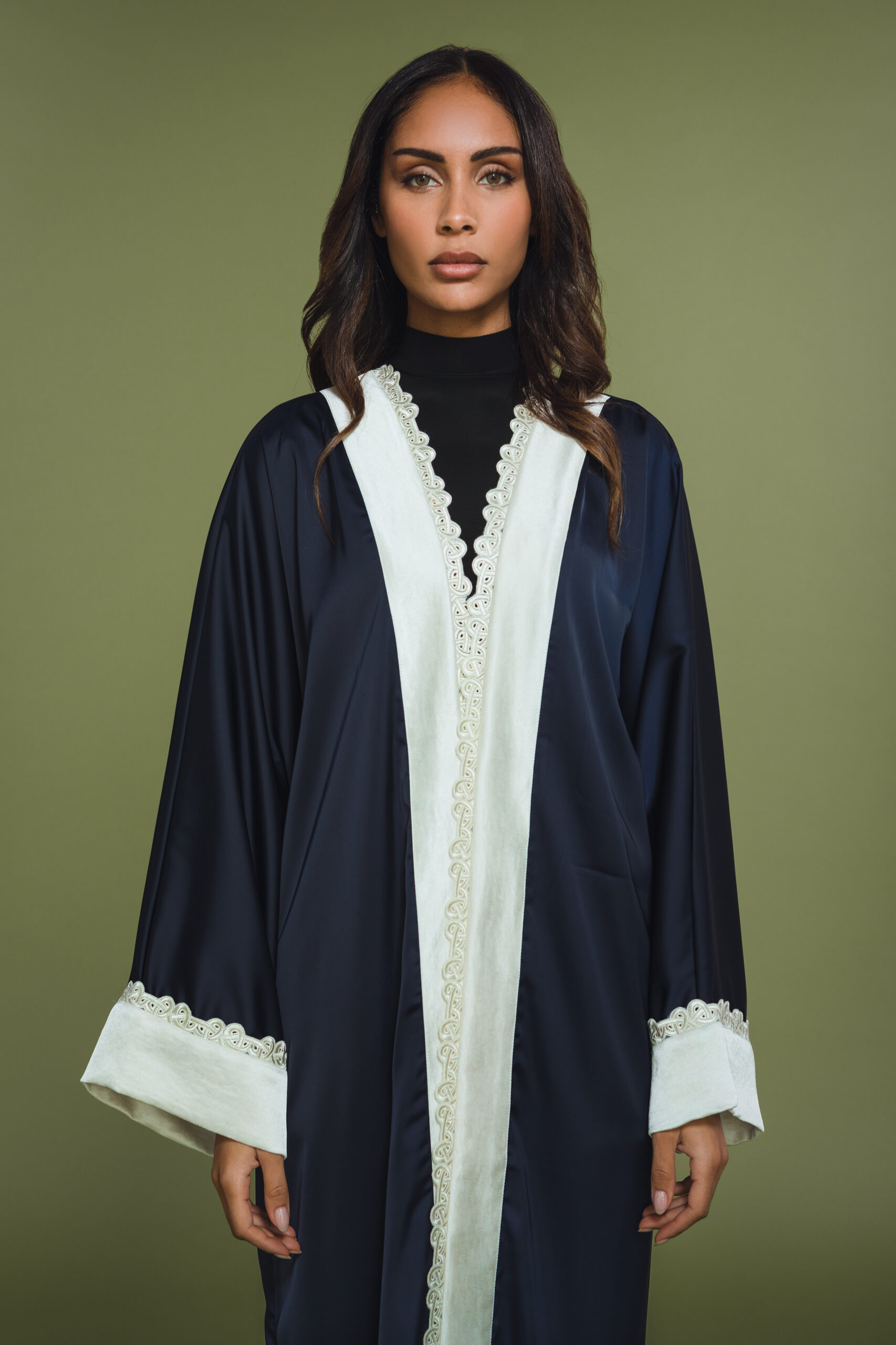 ABAYA BLEU NAVY