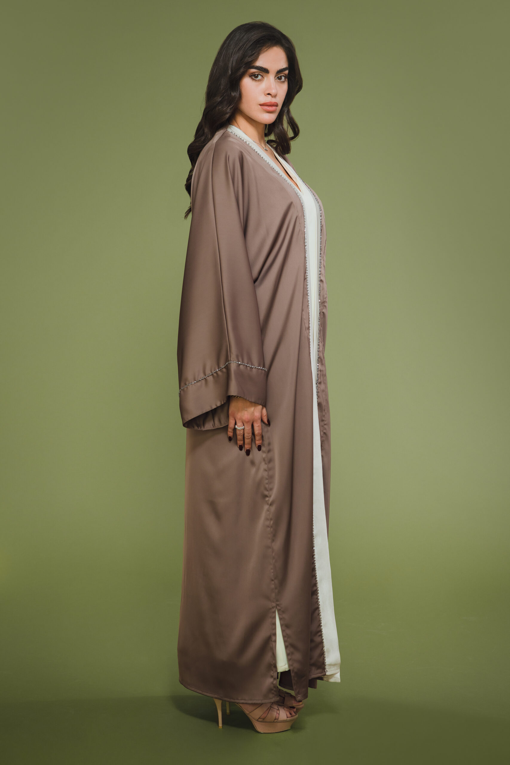 ABAYA PURE LIGHT BROWN