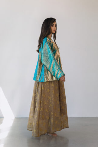 ABAYA BROCARD SILK