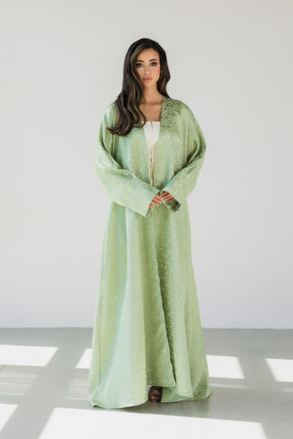 ABAYA ARABESQUE PISTACHE