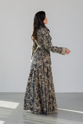 Ensemble en viscose satinée