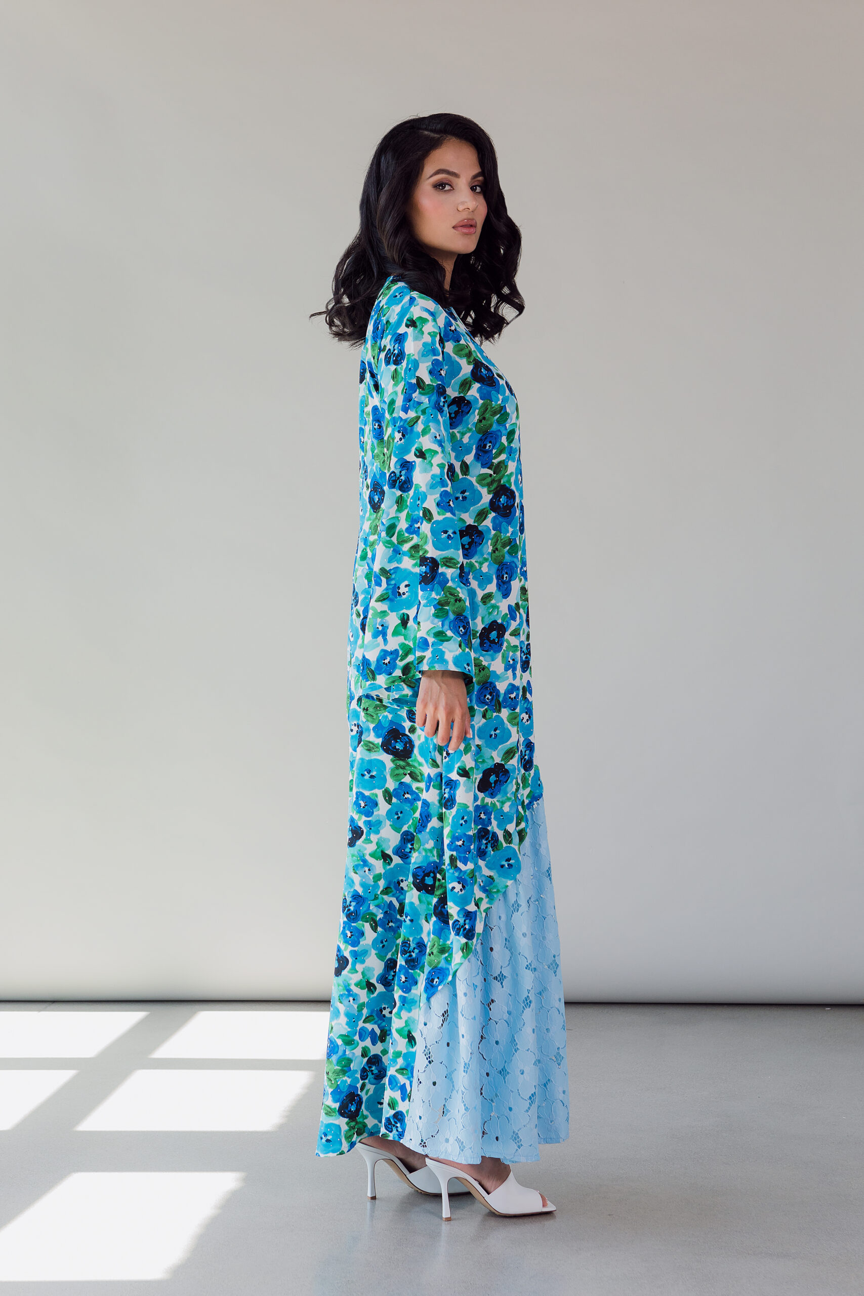 ABAYA DRESS BABY BLEU – Image 3