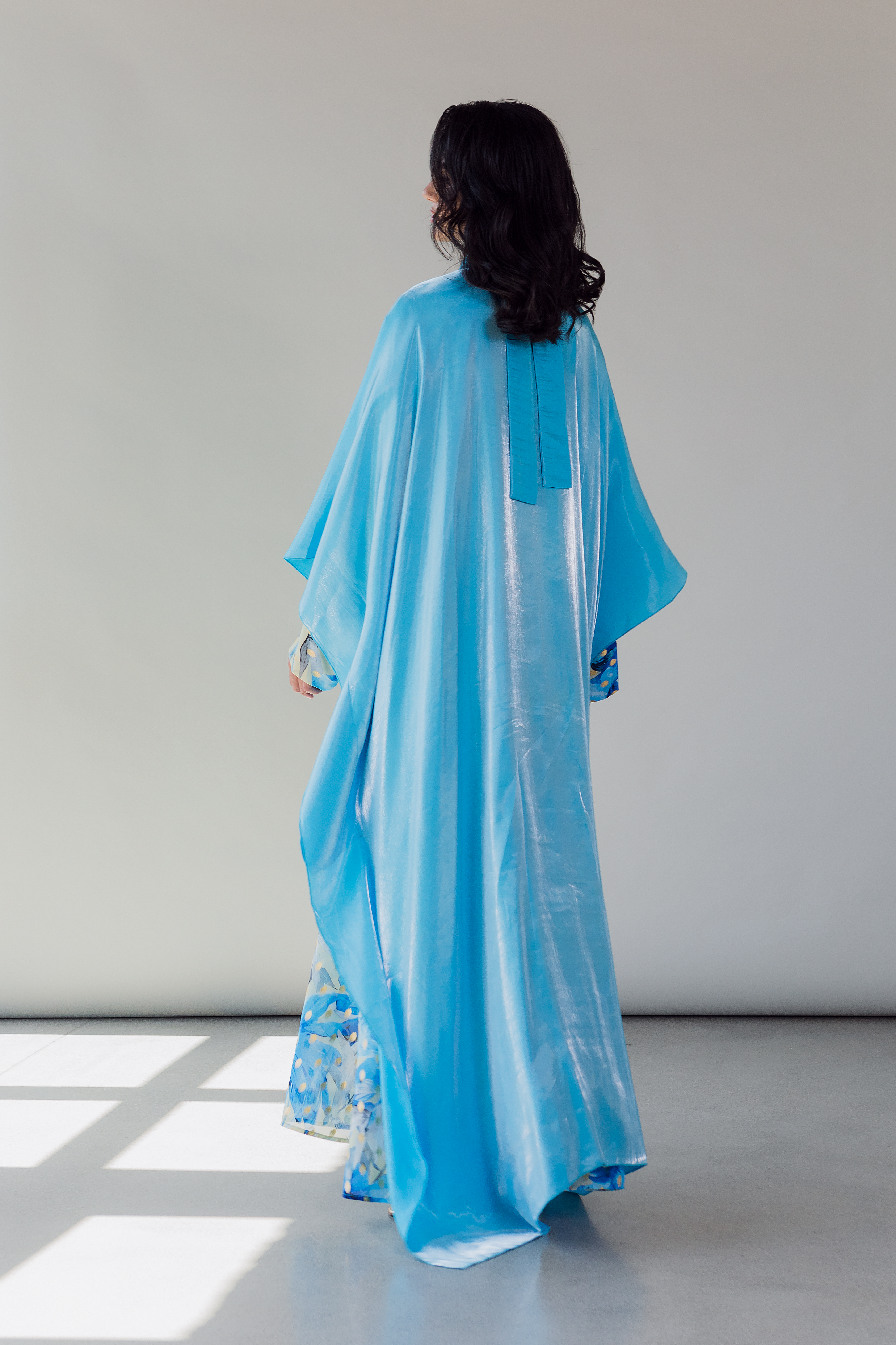 ABAYA FARASHA BABY BLEU