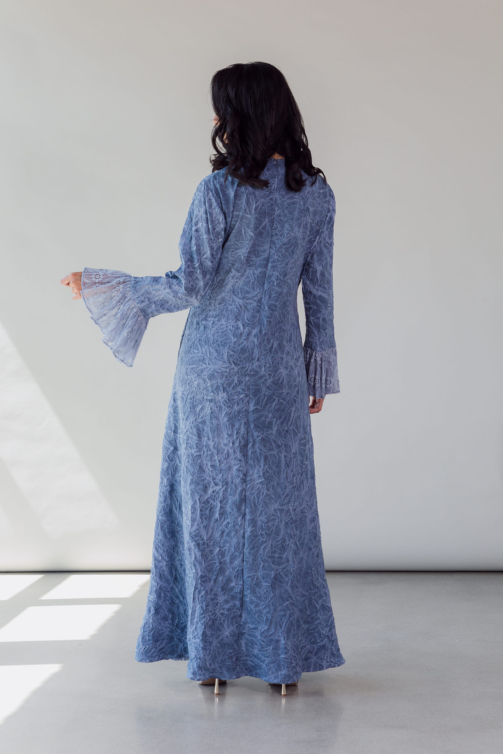 ABAYA DRESS BLEU VINTAGE – Image 5