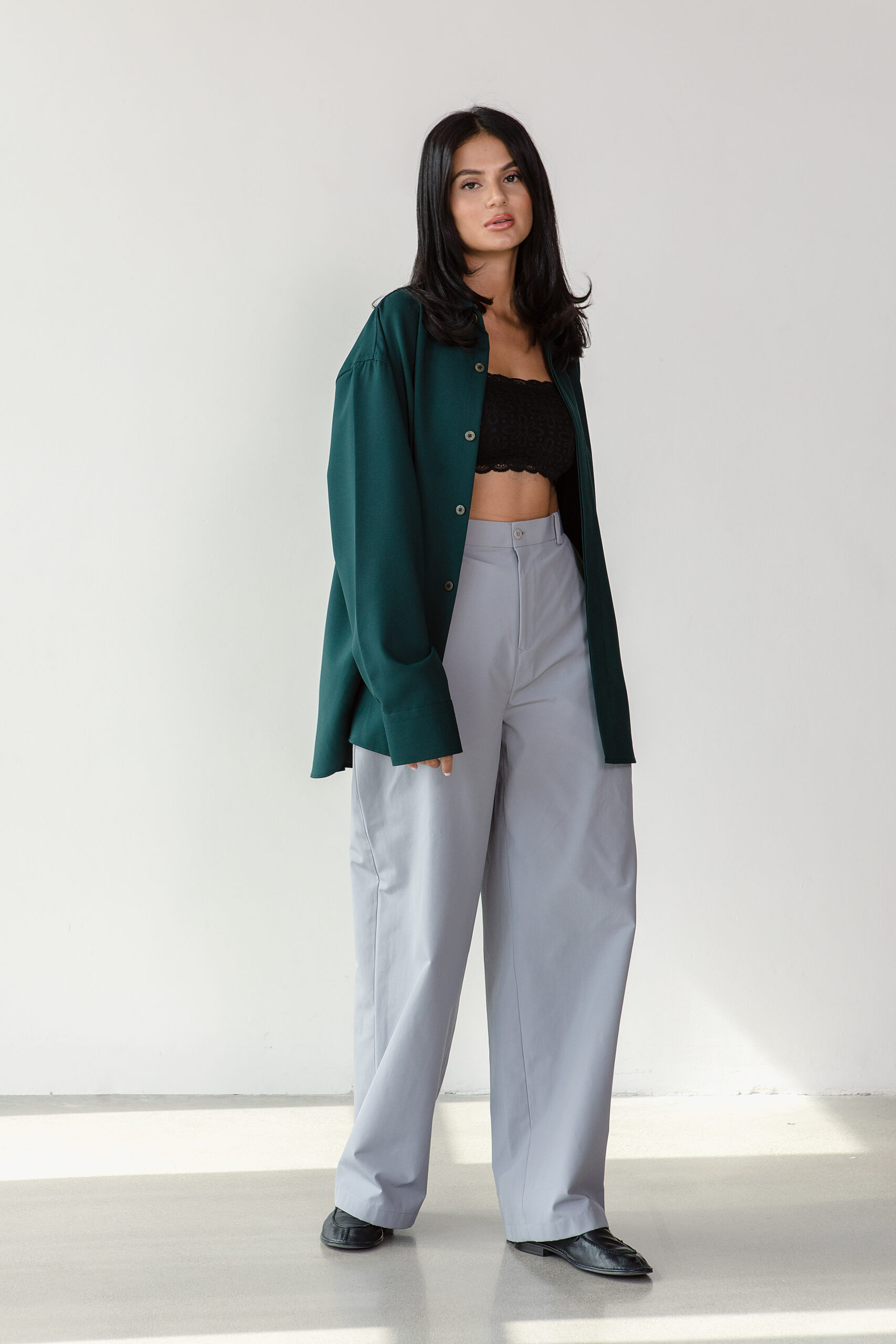 PANTALON GRIS MONTAIGNE
