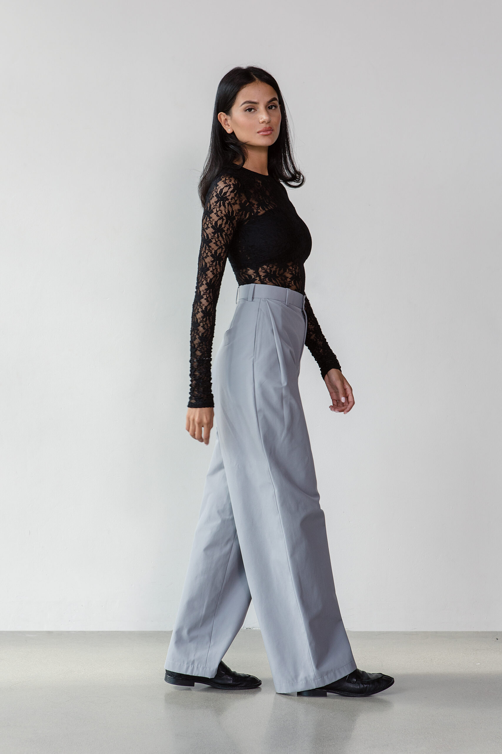 PANTALON GRIS MONTAIGNE